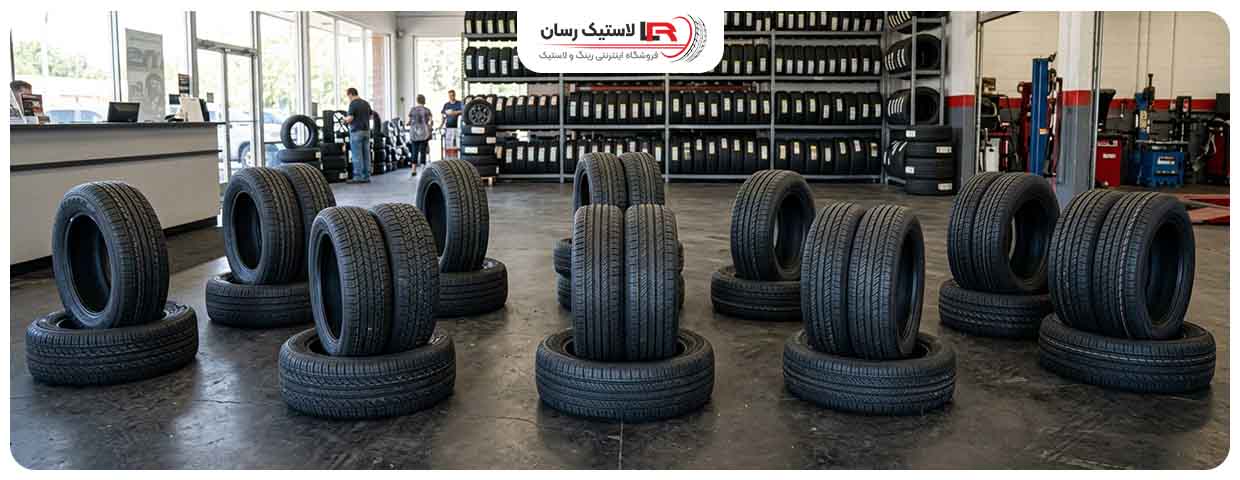 انواع لاستیک شاهین